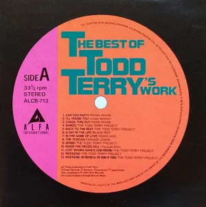Pochette de The Best of Todd Terry's Work de Todd Terry