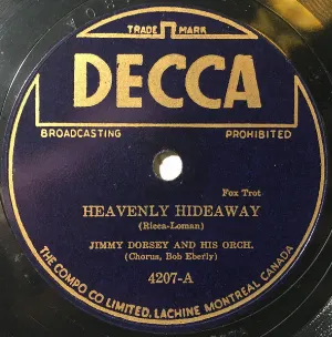 Pochette de Heavenly Hideaway / An Overture to Love de Jimmy Dorsey and His Orchestra