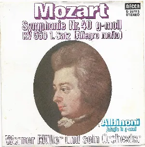 Pochette Symphonie Nr. 40 G-Moll KV 550 1. Satz (Allegro Molto) / Adagio in G-Moll