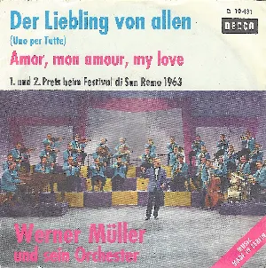 Pochette de Der Liebling von alen / Amor, Mon amour, My Love de Werner Müller und sein Orchester