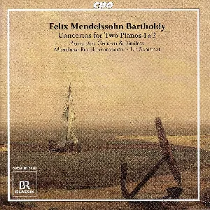 Pochette de Concertos for Two Pianos 1 & 2 de Felix Mendelssohn - Münchner Rundfunkorchester - Ulf Schirmer