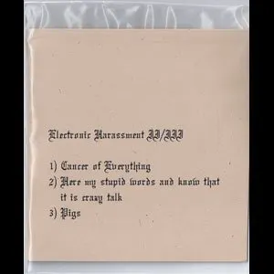 Pochette de Electronic Harassment II/III de Kevin Drumm
