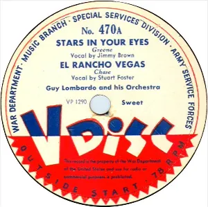 Pochette de Stars in Your Eyes / El Rancho Vegas / Jumpin’ Jehosaphat de Guy Lombardo and His Royal Canadians - Jimmy Dorsey and His Orchestra