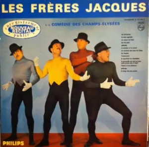 Pochette de À la Comédie des Champs‐Élysées de Les Frères Jacques