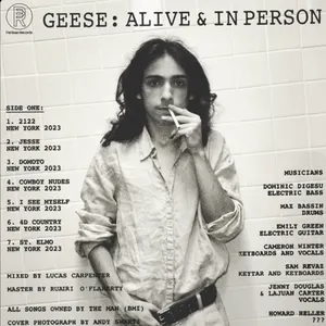 Pochette de Alive & In Person de Geese