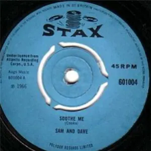 Pochette de Soothe Me (live) / I Can't Stand Up (For Falling Down) de Sam & Dave