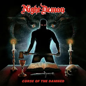 Pochette de Curse of the Damned de Night Demon