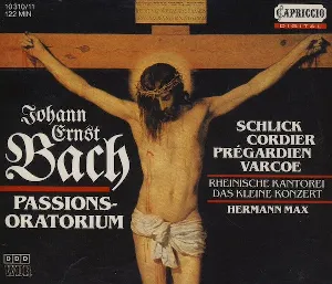 Pochette de Passions-Oratorium de Rheinische Kantorei - Hermann Max - Das Kleine Konzert