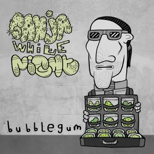 Pochette de Bubblegum EP de Ganja White Night