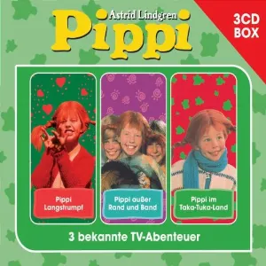 Pochette de Pippi. 3 bekannte TV-Abenteuer de Astrid Lindgren