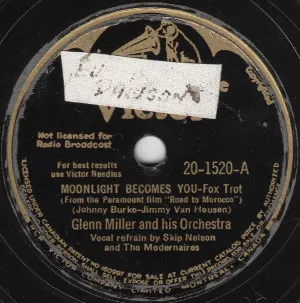 Pochette de Moonlight Becomes You / Moonlight Mood de Glenn Miller and His Orchestra