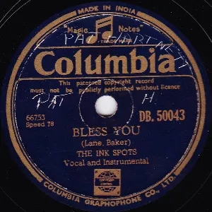 Pochette de Bless You / Thoughtless de The Ink Spots