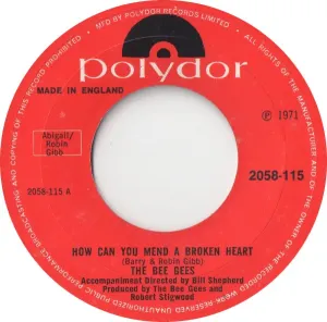 Pochette de How Can You Mend a Broken Heart / Country Woman de Bee Gees