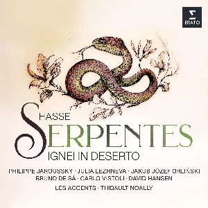 Pochette de Serpentes ignei in deserto de Philippe Jaroussky - David Hansen - Johann Adolf Hasse
