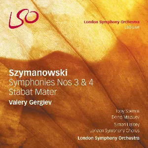 Pochette Symphonies nos. 3 & 4 / Stabat Mater