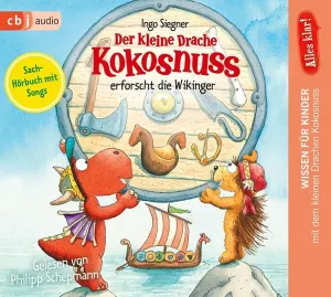 Pochette de Der kleine Drache Kokosnuss erforscht die Wikinger de Ingo Siegner - Philipp Schepmann