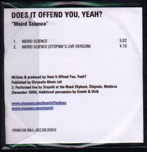 Pochette de Weird Science de Does It Offend You, Yeah?