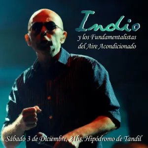 Pochette de Hipódromo de Tandil, Tandil (03 de diciembre, 2011) de Indio Solari y Los Fundamentalistas del Aire Acondicionado