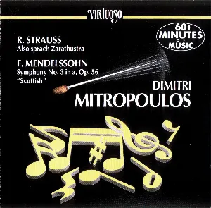 Pochette R. Strauss: Also sprach Zarathustra / F. Mendelssohn: Symphony no. 3 in A minor, op. 56 “Scottish”