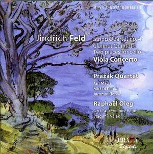 Pochette de String Quartet no. 4 / Clarinet Quintet / Two Pieces for Cello / Viola Concerto de Vladimír Válek - Jaromír Klepáč - Symfonický orchestr Českého rozhlasu - Pražák Quartet