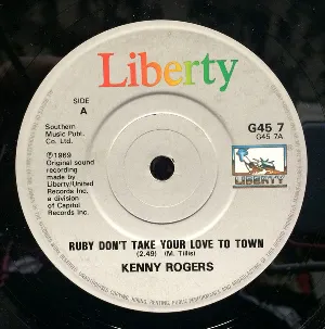 Pochette Ruby Don’t Take Your Love to Town / Lucille