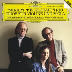 Pochette Kegelstatt-Trio / Duos für Violine und Viola