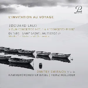 Pochette de Lalo: Violin Concertos, Op. 20 & Op. 29. “Concerto Russe” de Kammerorchester Basel - Heinz Holliger