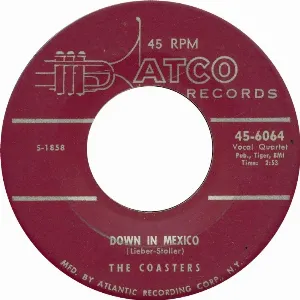 Pochette de Down in Mexico / Turtle Dovin' de The Coasters