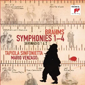Pochette Symphonies 1-4 / Serenades 1 & 2