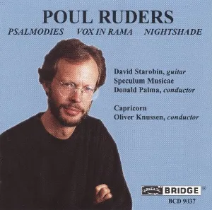 Pochette de Psalmodies / Vox In Rama / Nightshade de Oliver Knussen - Poul Ruders