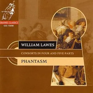 Pochette de Consorts in Four and Five Parts de William Lawes - Phantasm