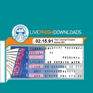 Pochette de 1991-02-15: The Colonial Theatre, Keene, NH, USA de Phish