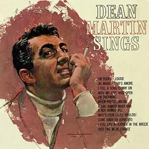 Pochette Dean Martin Sings