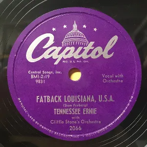 Pochette de Fatback Louisiana, U.S.A. de Tennessee Ernie Ford
