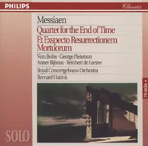 Pochette Quartet for the End of Time / Et exspecto resurrectionem mortuorum