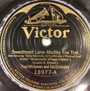Pochette de Sweetheart Lane / The Yankee Princess de Paul Whiteman and His Orchestra