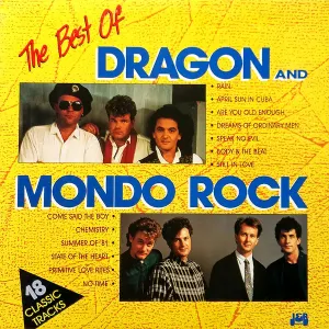 Pochette de The Best of Dragon & Mondo Rock de Mondo Rock