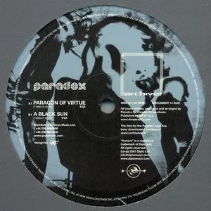 Pochette de Paragon of Virtue / A Black Sun de Paradox