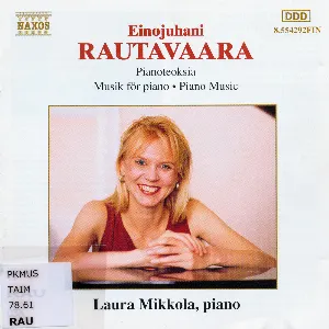 Pochette de Works for Piano: Piano Sonatas nos. 1 & 2 / Icons / Études de Einojuhani Rautavaara