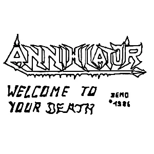 Pochette de Welcome to Your Death de Annihilator