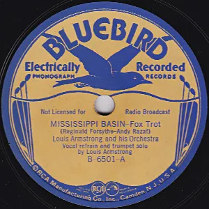 Pochette de Mississippi Basin / Hobo You Can’t Ride This Train de Louis Armstrong & His Orchestra
