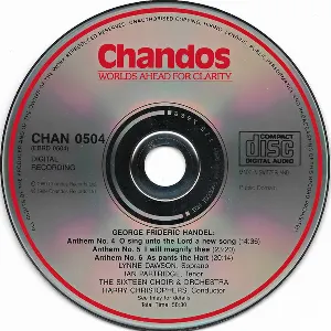 Pochette Chandos Anthems, Volume 2: Nos. 4, 5 & 6