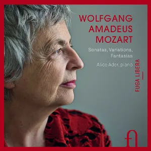 Pochette de Sonatas, Variations, Fantasias de Alice Ader - Wolfgang Amadeus Mozart