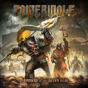 Pochette de Sinners of the Seven Seas de Powerwolf