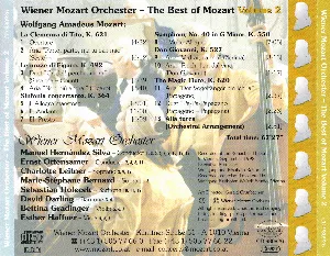 Pochette The Best of Mozart: Volume 2