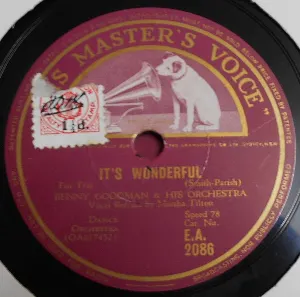 Pochette de It's Wonderful / If Dreams Come True de Benny Goodman and His Orchestra