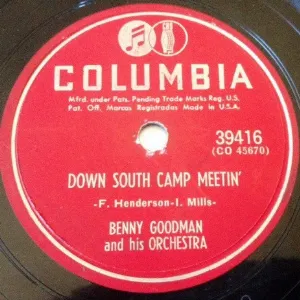 Pochette de Down South Camp Meetin' / South of the Border de Benny Goodman and His Orchestra