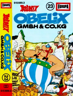 Pochette de Asterix 23: Obelix GmbH & Co.KG de René Goscinny