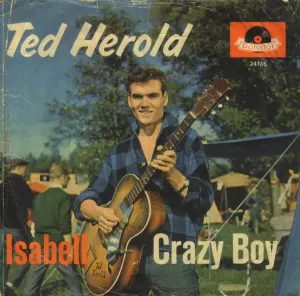 Pochette de Isabell / Crazy Boy de Ted Herold