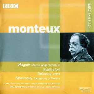 Pochette Wagner: Meistersinger Overture / Siegfried Idyll / Debussy: Ibéria / Stravinsky: Symphony of Psalms